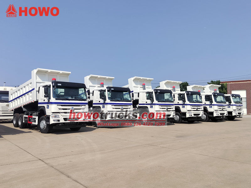 รถบรรทุกดัมพ์ Sinotruk HOWO 6x4 จำนวน 20 คัน