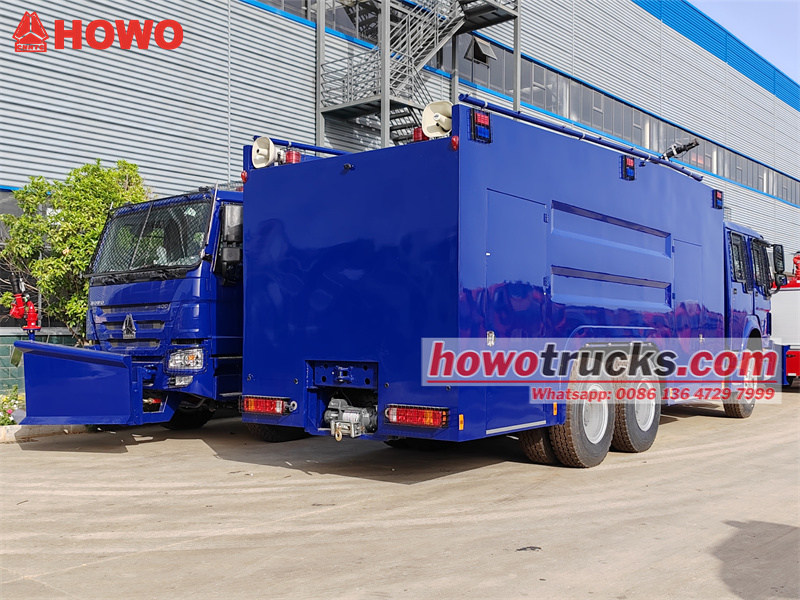 HOWO 6X6 Armored Riot Control Vehicle 10m3