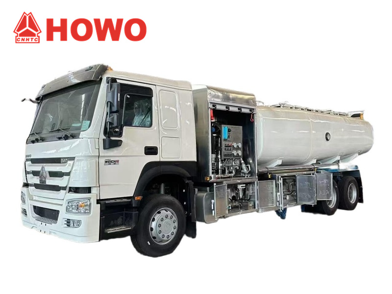 HOWO Jet A Refuelers Fuel Trucks