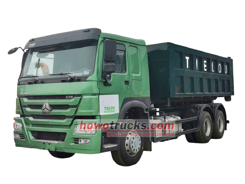 รถยกตะขอ Howo