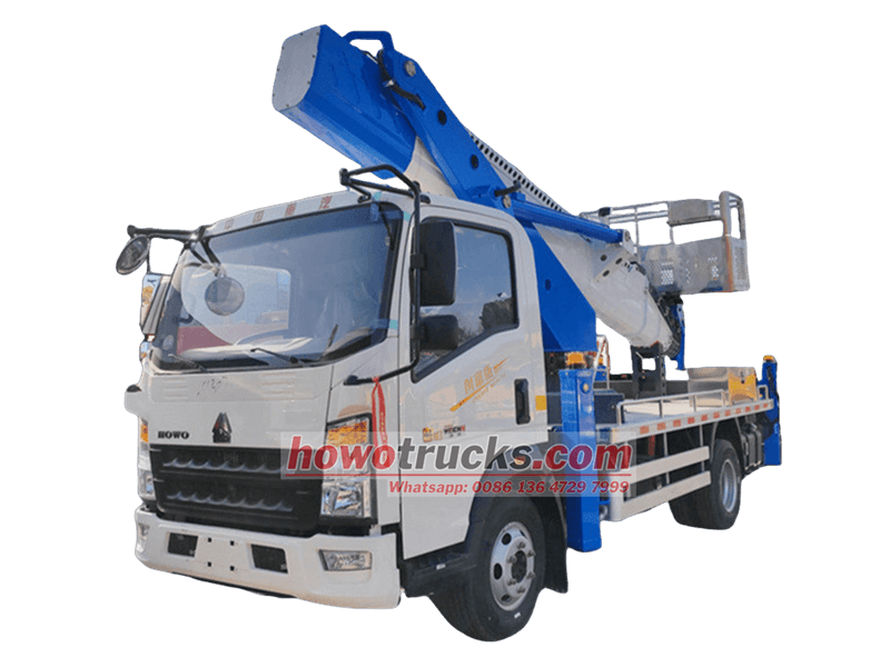 รถยกคน Howo Manlift Truck