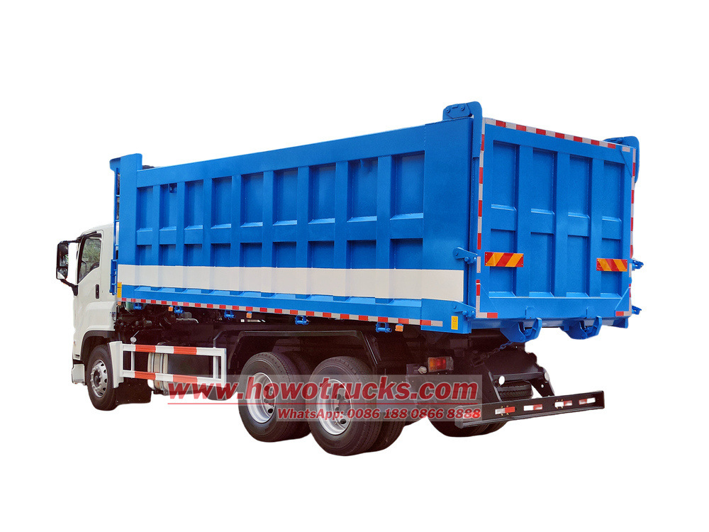 howo hook loader truck 