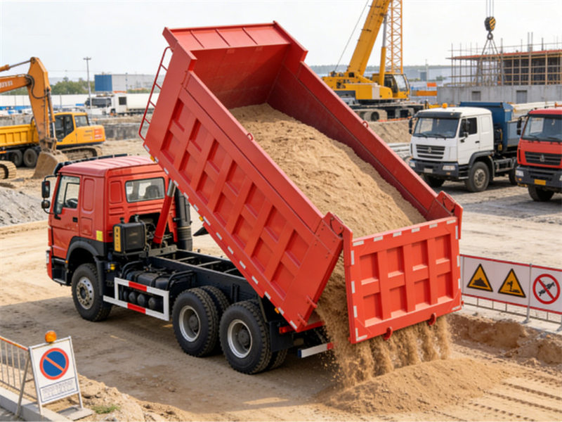 Howo heavy 30tons dumper truck