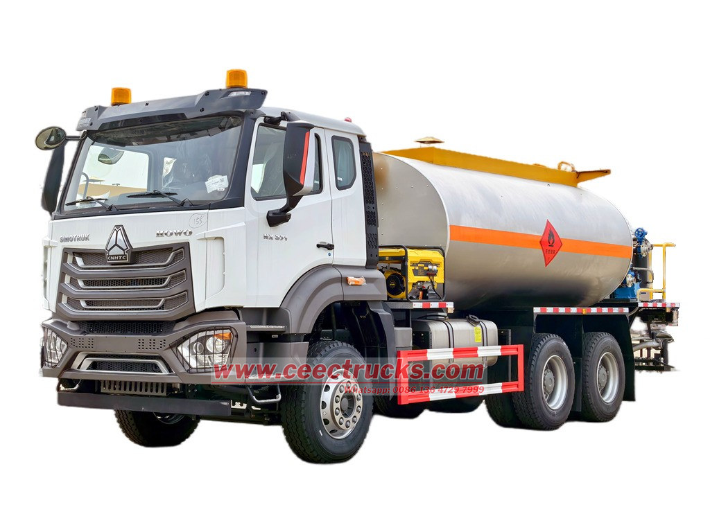 HOWO NX intelligent asphalt distribution truck