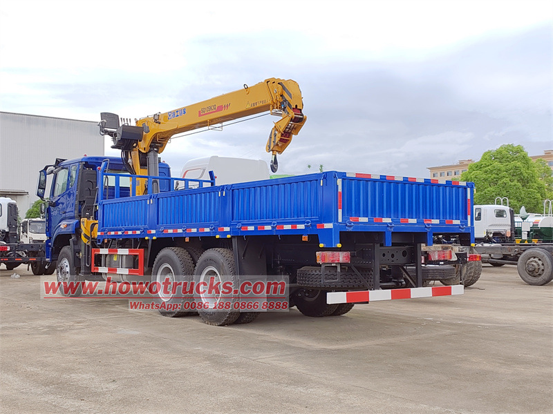 HOWO 6X4 10tons straight arm truck